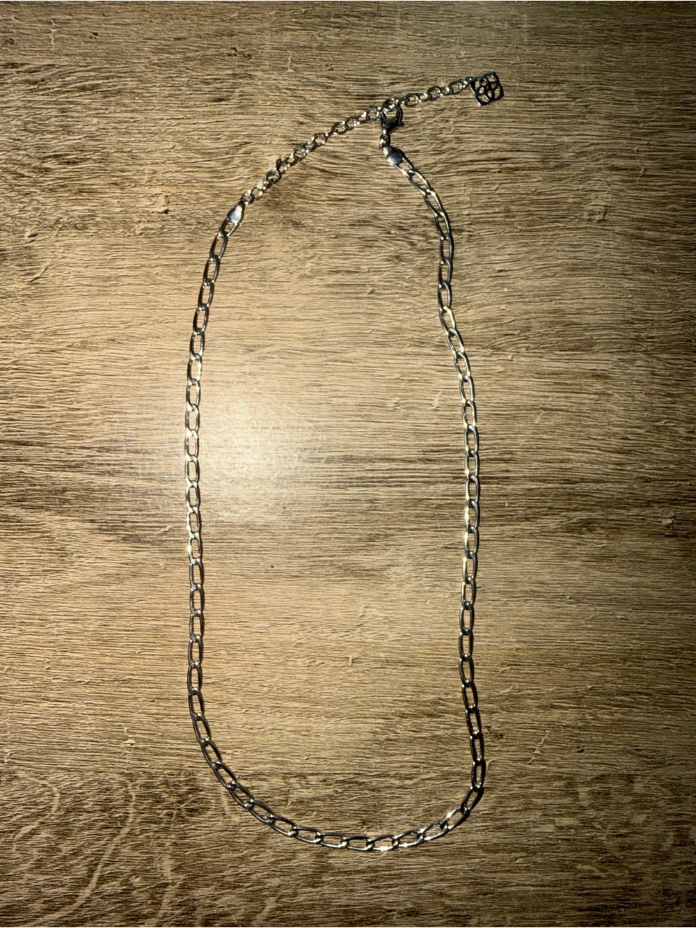 Kendra Scott Merrick Chain Necklace in Silver - Picture 2 of 3